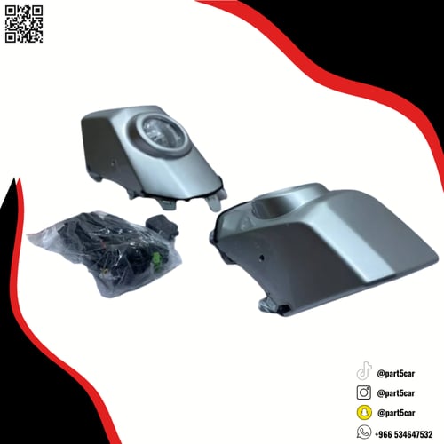 كشافات صدام امامي اف جي طقم فضي