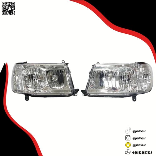 شمعات نور لاندكروزر 2006 - 2007 نظام زنون ديبو