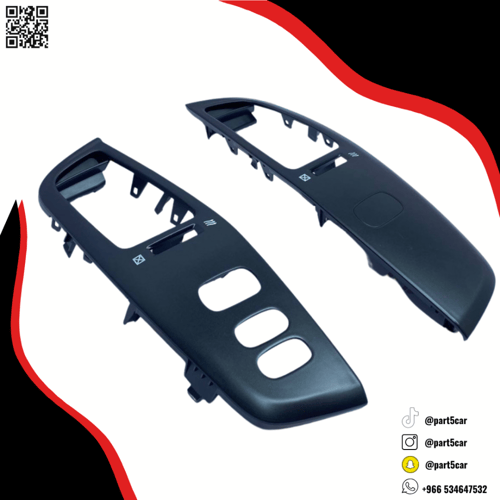 ديكور مكيف لاندكروزر 2003 - 2007 اسود بدون ريش