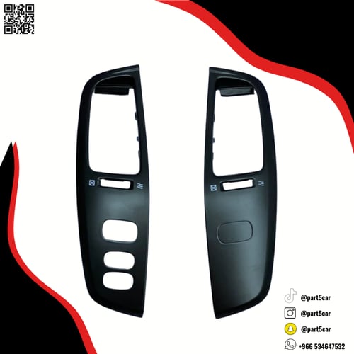 ديكور مكيف لاندكروزر 2003 - 2007 اسود بدون ريش