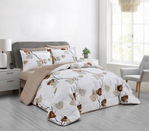 طقم مفرش مايكرو فالنسيا \برومسدهوم