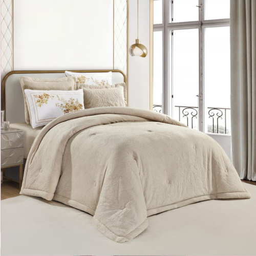 مفرش ميكونس مخمل-شتوي مزدوج