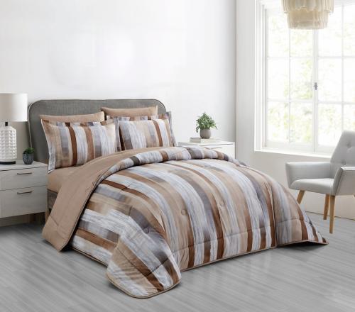 طقم مفرش مايكرو فالنسيا \برومسدهوم