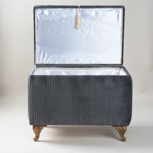 صندوق سجاد صلاة رصاصي