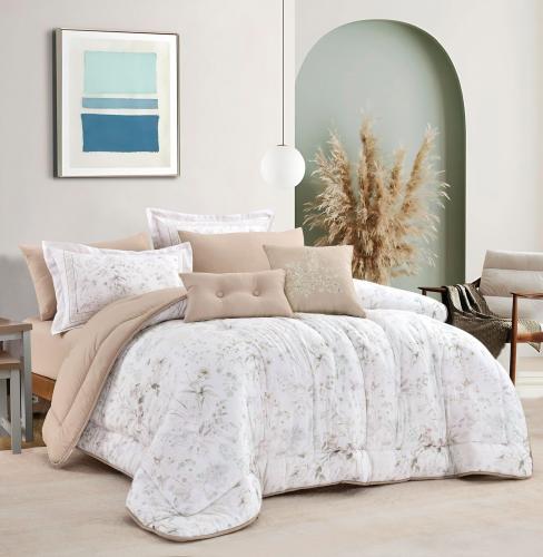 طقم مفرش سرير مايكرو ناعم