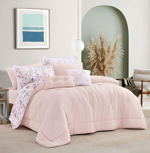 طقم مفرش سرير مايكرو ناعم