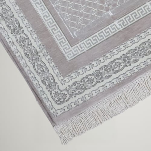 سجادة صلاة بحشوة ميموري فوم رصاصي\من برومسدهوم