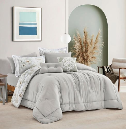 طقم مفرش سرير مايكرو ناعم