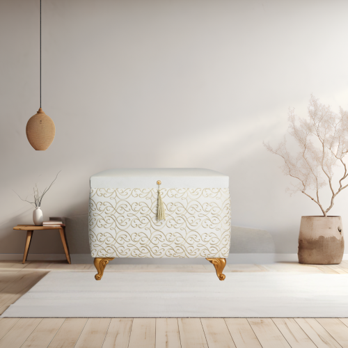 صندوق سجاد صلاة أوف وايت