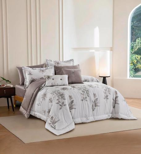 مفرش قطن بلمسة الحرير الناعم – 8 قطع