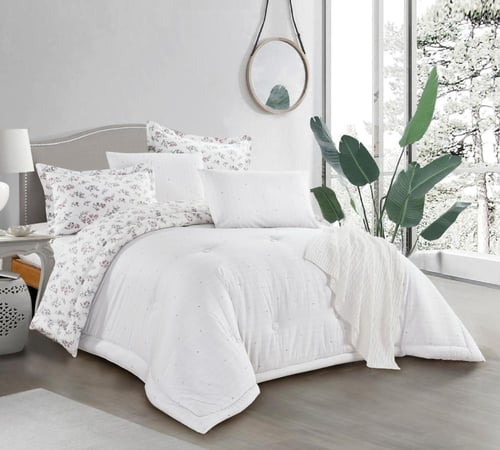 طقم مفرش سرير قطن مدريد