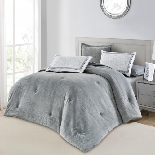 مفرش برلين مخمل- شتوي مزدوج