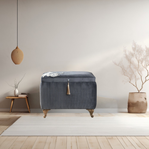 صندوق سجاد صلاة رصاصي