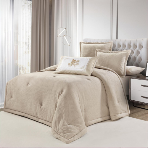 مفرش أمستردام مخمل-شتوي مزدوج