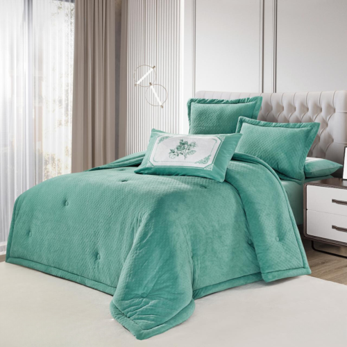 مفرش شتوي أمستردام مخمل-شتوي مزدوج