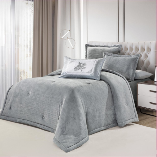 مفرش أمستردام مخمل-شتوي مزدوج