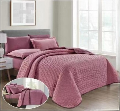 مفرش مضغوط صيفي مزدوج- 6 قطع