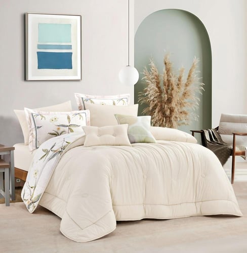 طقم مفرش سرير مايكرو ناعم