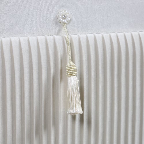 طقم مفرش عرائس سكرى 9 قطع