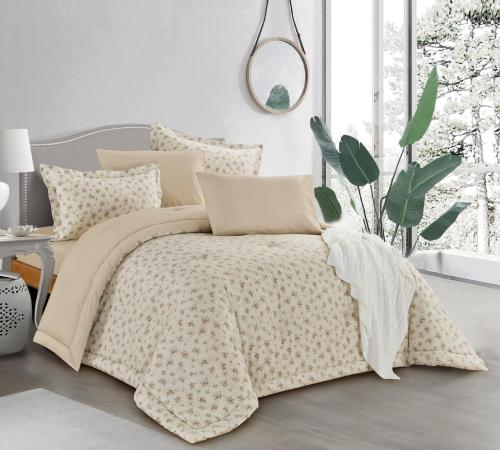 طقم مفرش سرير قطن مدريد