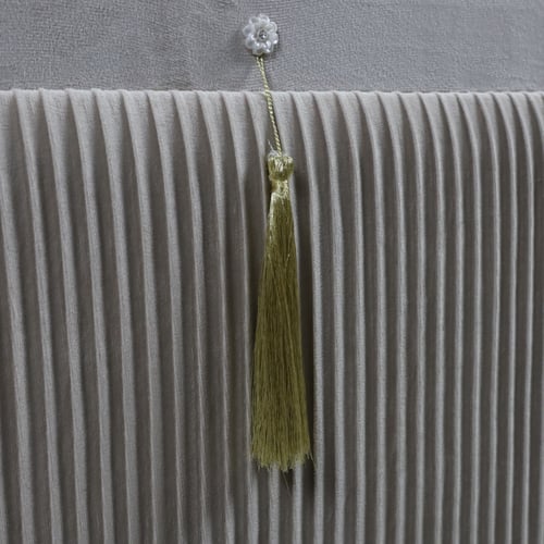 صندوق وطقم مفرش عرائس– لون بيج9 قطع