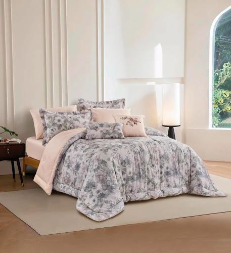 مفرش قطن بلمسة الحرير الناعم – 8 قطع