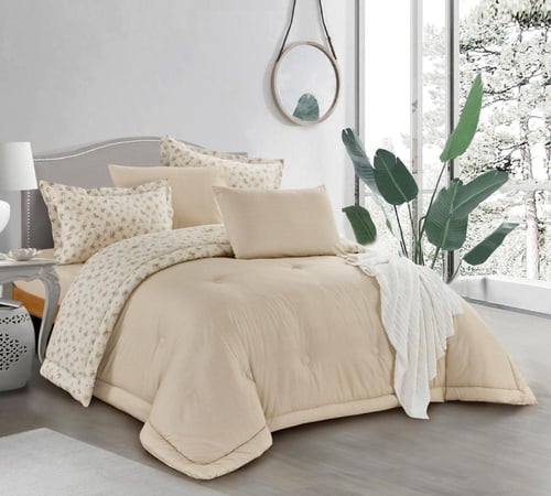 طقم مفرش سرير قطن مدريد