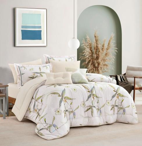 طقم مفرش سرير مايكرو ناعم