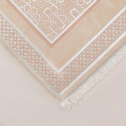 سجادة صلاة بحشوة ميموري فوم بيج\من برومسدهوم