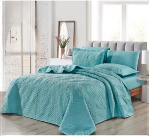 مفرش مضغوط صيفي مزدوج-6 قطع