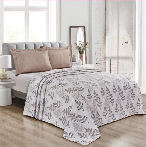 طقم شرشف سرير مفرد ونصف