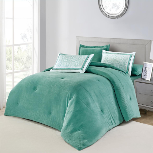 مفرش برلين مخمل- شتوي مزدوج