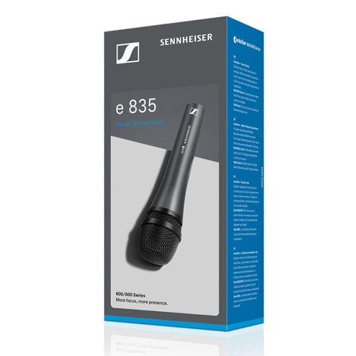 Sennheiser e835S Handheld Cardioid Dynamic Microph...