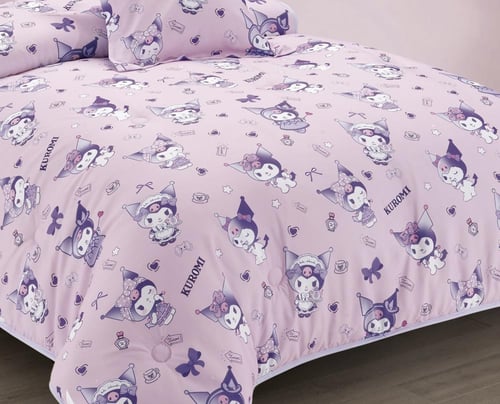 July-006 مفرش أطفال ديزاير زهري نفر 4 قطع