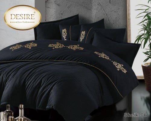 Sheik-06 مفرش شيك بيت لحاف نفرين 7 قطع