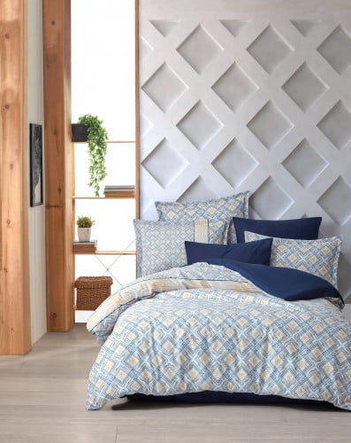 KRISTAL-336-01 ترند لحاف 4 ق نفر مشجر تركي قطن 100...