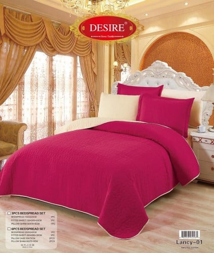 Lancy-01ديزاير غطاء سرير نفرين 6 قطع لانسي مضغوط
