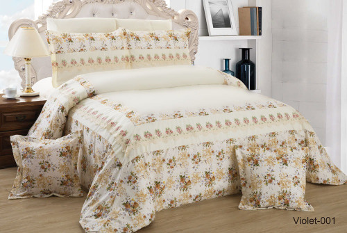 Violet-001 ديزاير لحاف ميكرو ليس فيولت 4 قطع