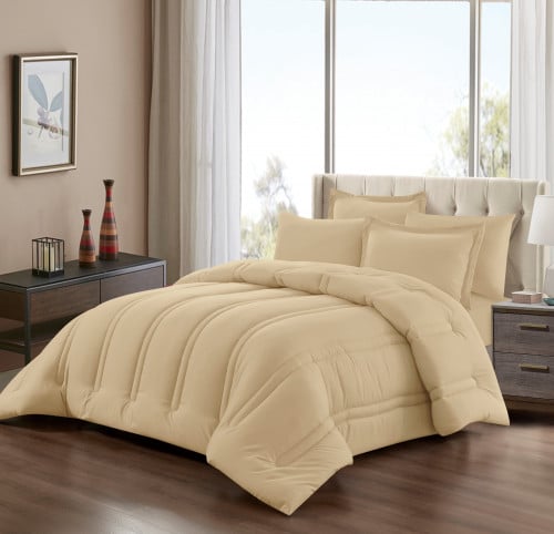 GLENDA-02 ديزاير مفرش بيج نفرين 6 قطع