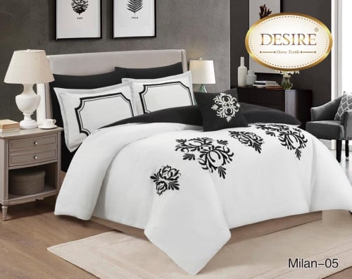 Milan-05 ديزاير لحاف ميلان 7 قطع نفرين