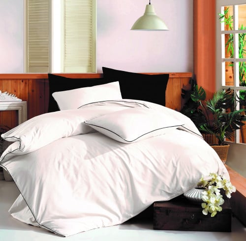 PLAIN-04 مفرش نفرين تركي قطن 6 قطع