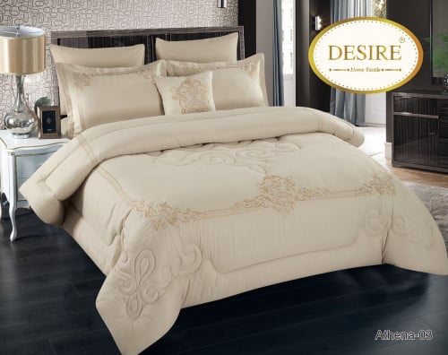 03-Athena ديزاير لحاف اثينا 7 قطع نفرين