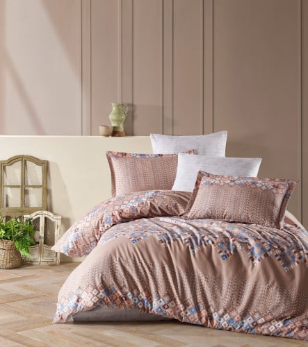 AREAL-335-04 مفرش نفرين تركي قطن 6 قطع