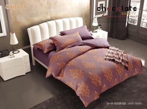 ترند لحاف مشجر قطن وجهين نفرين 8 قطع 03-15