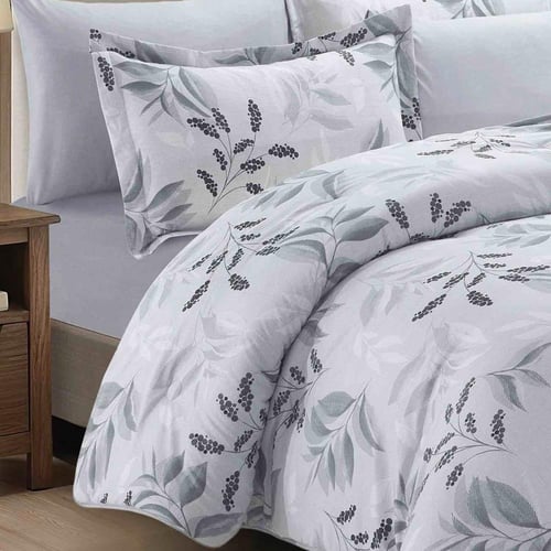 Rosemary-030 مفرش ديزاير روزماري نفرين رمادي 6 قطع