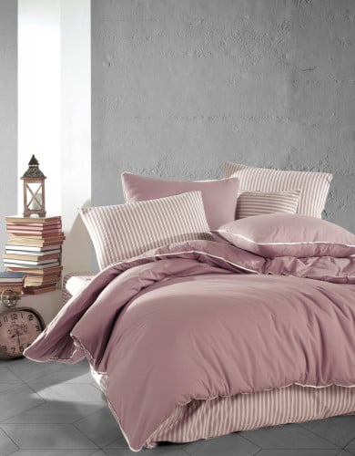 PLAIST-02 مفرش تركي قطن 100% نفرين 6 قطع