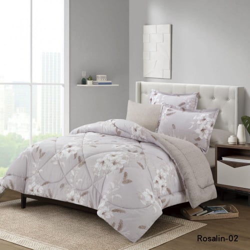Rosalin-02 ديزاير مفرش نفر ونص 4 قطع