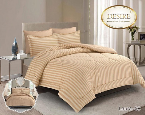 LAURA-08 جديد لحاف نفرين ميكرو 6 قطع