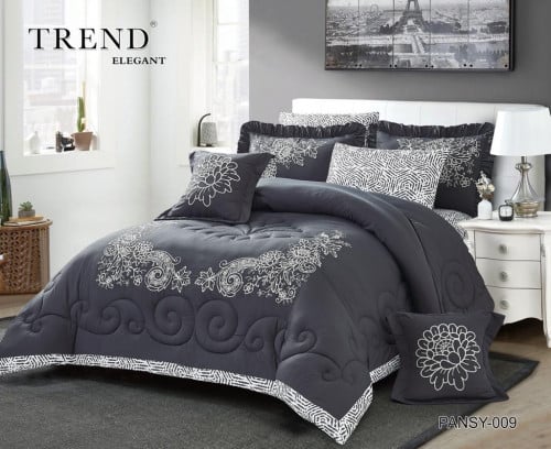 ترند لحاف 8 قطع نفرين بانسي Pansy 009