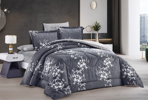 Rosalin-24-12 مفرش ديزاير روزلين ميكروفايبر مشجر ن...